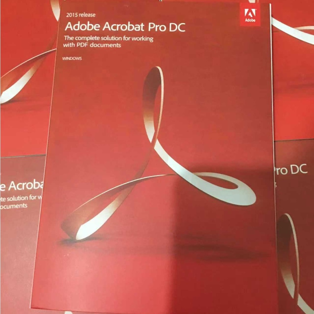 Adobe Acrobat Pro DC Software Packaging - Picture 2 of 5
